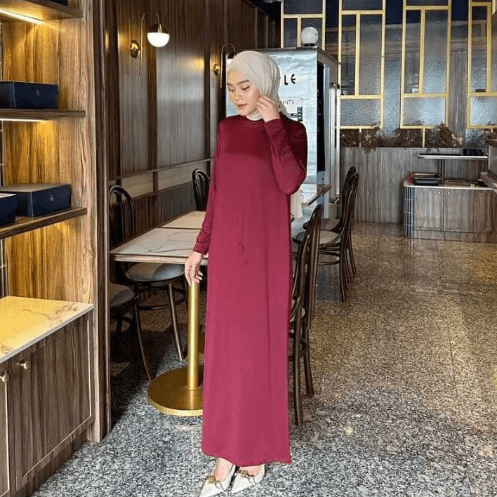 Dress Knit Lengan Panjang